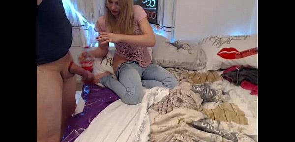  Girls4cock.com *** cute siswet19 flashing pussy on live webcam